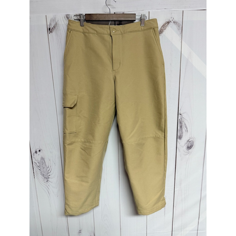 The North Face Womens Camden WindWall Soft Shell Pants L Beige Hiking EUC